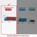 2pcs 1/200 1/300 Scale Plastic Model Truck For Architecture Building Diorama Kits Toy. 