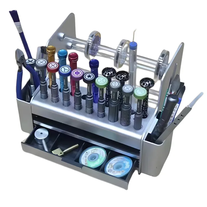 Desktop Rack Electronic Maintenance Tool Cabinet Mobile Phone ...