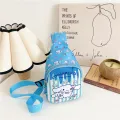 Kawaii Sanrio Children's Shoulder Bag Cinnamoroll Kuromi My Melody Girls Casual Fashion Crossbody Travel Storage Chest Bags Gift. 