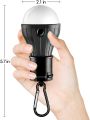 Portable LED Tent Lamp Emergency Lights with Hook, Hurricane Bulb Lantern Equipment for Camping, Hiking, Backpacking,4 Pack. 