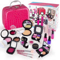 Pretend Makeup Kit for Girls, Pretend Play Makeup Set for Kids - with  Birthday Makeup Bag, Toy Makeup Set for Toddlers. 