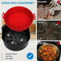 Silicone Air Fryer Liner, Reusable Round Liners for Tower,BPA-Free Non-Stick Silicone Air Fryer Accessories.