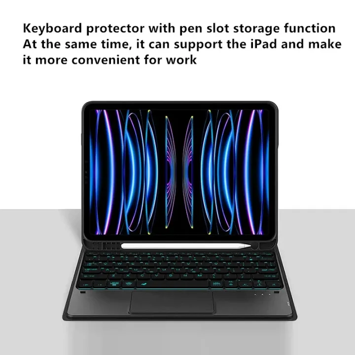 Keyboard%20Case%20for%20iPad%209th%20Gen%2010.2%20inch%20A2602%20A2603%20A2604%20Tablet%20Stand%20Cover%20for%20ipad%2010.2%209th/8th/7th%20Gen%20A2270%20Air3%2010.5%20Case%20-%20Image%206