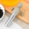 Stainless Steel Tea Infuser Kitchen Accessory Household Use Reusable Metal Makeup Brushes Massage Kitchen Dining Bar Garden.