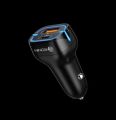 Ronin R-345 Car Charger - QC & PD Efficient Capacity - Quick Charger - 20Watt Fast Car Charger - Dual Ports - Compatible With All Devices - Multi-circuit protection and overcharge protection. 