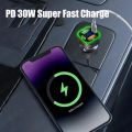 UYUXIO USB C Car Phone Charger Dual PD 4 in 1 with Voltage Display Super Fast Charge Adapter for iPhone Xiaomi Oppo Vivo Samsung. 