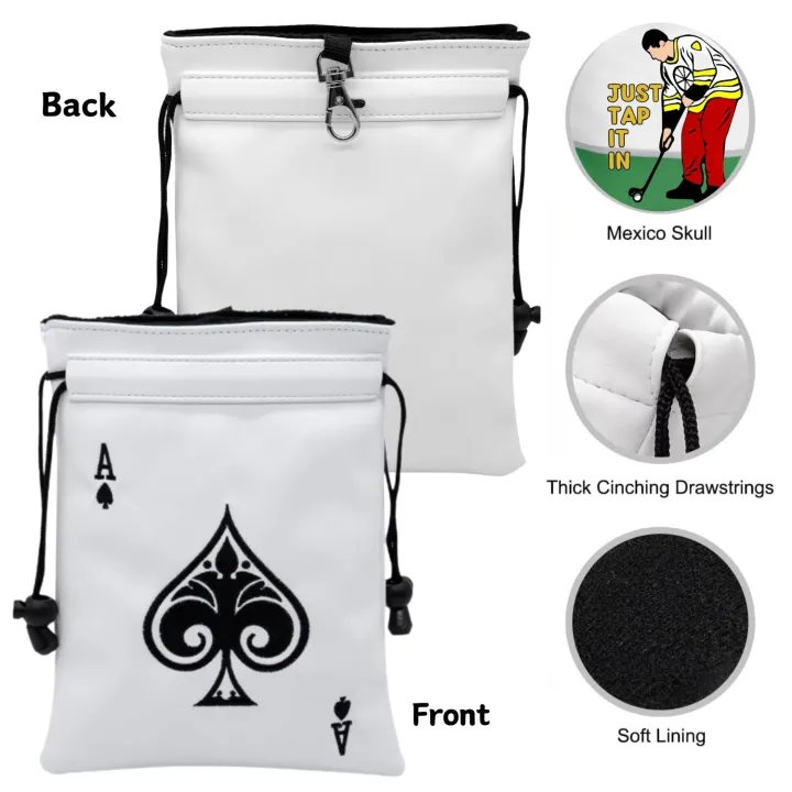 Funny%20Golf%20Valuables%20Pouch,%20PU%20Leather%20Golf%20Tee%20Pouch%20with%20Drawstring%20Closure%20Golf%20Ball%20Handbag%20Portable%20Ball%20Pouch%20-%20Image%202