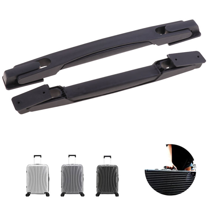 1pc Universal Portable Suitcase Trolley Handle Luggage Retractable Handles Plastic Handle Seat Travel Luggage Accessories