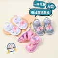Baby Squeaky Shoes Summer Sandal High Quality Funny Toddler Sound Prewalking Sneaker Cute Butterfly-Bowknot for Kid Girls MY2401. 
