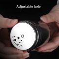Stainless Steel Twist Lid Spice Shaker Salt Sugar Pepper(small). 