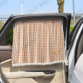 2Pcs Cute Cartoon Curtains for Car Side Window UV Protection Sun Shade Cover for Children Sun Protection Anti Glare Sun Visor.
