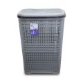 New Laundry Basket Plastic Mesh Dustbin for Kitchen Decent Design For Washing Clothes. 