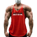 Mens Fitness Casual Y-back Sleeveless T-Shirts Gym Bodybuilding Sport Training Muscle Vests Summer Cotton Absorb Sweat Tank Tops.