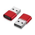 3pieces USB C to USB a Type C adapter Charger power adapter for iPhone AirPods iPad Air Samsung Xiaomi Redmi Huawei Honor.