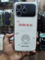 Techno Spark 40  Back Cover Clear Antidust Plug Transparent Anti-Slip Soft Phone Cover. 