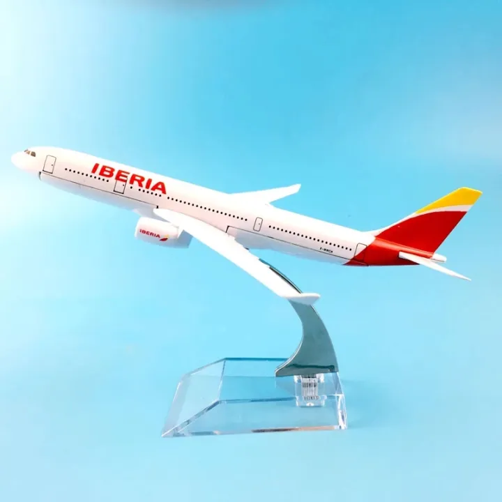 Metal%20Airplane%20Toy%2016CM%20Spain%20Iberia%20Airlines%20737%20Birthday%20%20Plane%20Models%20W%20Stand%20Toys%20For%20Childre%20Collection%20-%20Image%202