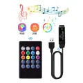 RGB Controler 5V 4 Pins USB Dimmable RGB Led Controller 5V RGB Led Tape Lights Music Sync RGB Smart Controller Led Neon Strips. 