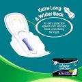 whisper maxi nights sanitary pads (xl+ wings) 15 pads. 