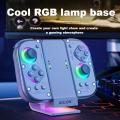 Aolion J20 Charging Grip Bracket With RGB Charging Station For Joycon Handle Game Controller Grip For Nintend Switch Accessories. 