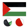 Palestine National Flag 90x150cm Palestinian National Country Flags Polyester Palestine Large Flag for Party Festival Parade. 