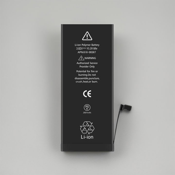 iPhone 8 Plus 2691mAh Lithium-Ion Battery Original OEM Replacement Cell for Longer Battery Life and Enhanced Performance