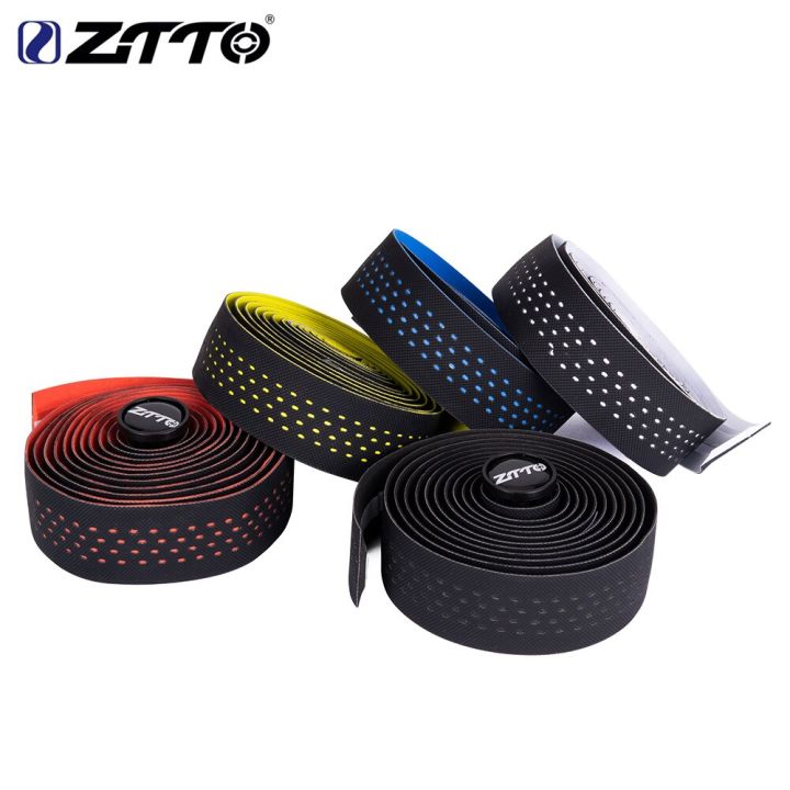 ZTTO%20Road%20Bike%20Bar%20Tape%20High%20Quality%20Vibration%20Damping%20Anti-Vibration%20EVA%20PU%20Handlebar%20Bar%20Tape%20Colorful%20Wrap%20+2%20Bar%20Plug%20-%20Image%203
