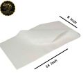 Good Quality

Perfectly sized for standard sheets

Best of Shawarma Wrap

Cookies slide right off without breaking. Oven safe up to 420° F

also use for art and craft and tracing

Specifications of Butter paper (pack of 25,50, 100 sheets). 