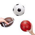 1pc Dog Toy Ball Rugby Shape Elasticity Pet Toy Outdoor Exercise for Medium and Large Breed Interactive Pet Supplies TMZ. 