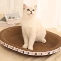 Cat Scratching Post Bed Cat Scratch Board Nest Cat Scrapers Round Oval Grinding Claw Toys For Small Cats Durable Bed Nest. 
