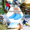 Rain Boots Waterproof Shoe Cover Silicone Unisex Outdoor solid Waterproof Non-Slip Non-slip Wear-Resistant Reusable Shoe Cover.