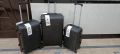 IT luggage 3 piece set (20/24/28) Hard Fiber Suitcase For Traveling. 