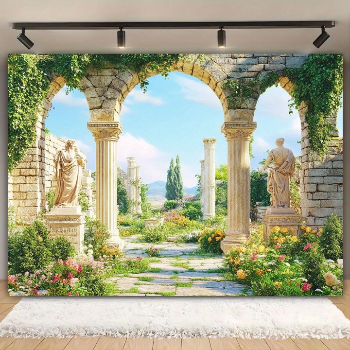 1%20piece%20of%20ancient%20Greek%20garden%20party%20background%20cloth%20with%20stone%20arch%20design,%20suitable%20for%20weddings,%20birthdays,%20anniversariesL%20-%20Image%202