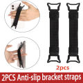 2PCS Tablet Stand Holder for iPad 9.7/10 inch Generic Hand Strap Leather Handle Grip Security Hand-Strap for iPad/Xiaomi/Samsung.