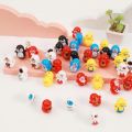 Express Deals Hub:Random Stress Relief 10 PCS Mini Roly-Poly Wobbling Toy Self-righting Doll Small Desktop Toy to Solve Your Irritability for Kids or Adult. 