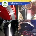 สติ๊กเกอร์ สติ๊กเกอร์ติดรถ กันน้ำ กันรอย สติ๊กเกอร์ติดถังน้ำมัน DIY NEW Biory มอเตอร์ไซค์ สติกเกอร์ซิ่ง ของแต่งรถ ใช้ได้กับรถทุกรุ่น มอเตอร์ไซค์คลาสสิค ติดถังน้ำมัน บังโคลนหน้า ตัวรถ Auto cassic (1ชิ้น) #701 ^1Z. 
