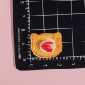 12-Pack Toast Bread Food Series Resin Shoe Charms - Miniature Food Decor for Sandals, Beach Bags & DIY Crafts. 