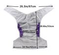 [Sigzagor]1 Teen Adult Cloth Diaper Nappy Pocket Incontinence Waterproof Reusable Leg Gussets Insert ABDL Age Role Play Costume. 