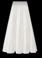 Ladies Casual Skirts/Women's White Long Skirt. 