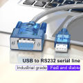 USB to RS232 Cable DB9 COM Port Serial PDA 9 Pin DB9 Converter Adapter For Computer PLC.