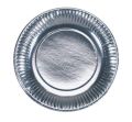 Paper Plates | Disposable Plates | Silver foil coated paper plates | 8 inches diameter | Theme party plates. 