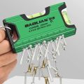 Portable Bubble Level High Precision Aluminum Construction Leveling 100-200MM Strong Magnetic Leveler Mini Spirit Level Tool. 