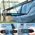 Vamson Smartphone Chest Strap Stand 360° Rotatable Cell Phone Holder Mount Adapter for iphone for Samsung Moblie Phones Stander.