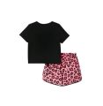 Barbie T-shirt And short Pant For Kids Baby Girls and Boys  Round Neck Short  Sleeves Tee Top's Clothes sets Dresses Outfit Suit Jannat Store. 