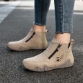 New Spring Women Ankle Boots Outdoor Casual Walking Boots Fashion Comfortable Women's Shoes High Top Autumn Women's Sneakers. 
