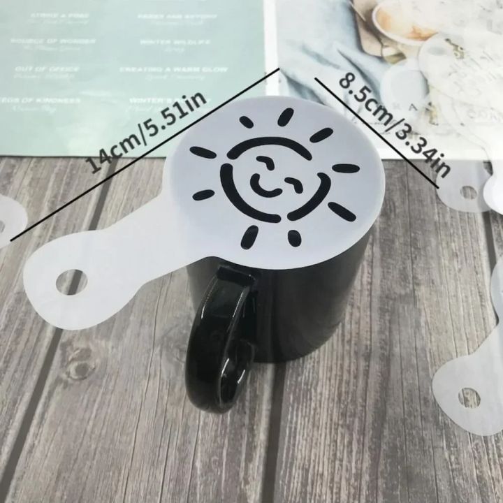 20pcs%20Coffee%20Stencils%20DIY%20Fancy%20Coffee%20Printing%20Model%20Foam%20Spray%20Cake%20Stencil%20Coffee%20Drawing%20Cappuccino%20Mold%20Powdered%20Sieve%20Tool%20-%20Image%206