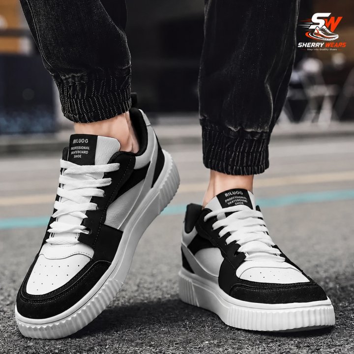 Sherry%20Wear%20Stylish%20Sneakers%20Shoes%20for%20Men%20Women%20Boys%20Girls%20%20Casual%20Fashion%20Joggers%20%20Trendy%20Lace-Up%20Sneakers%20%20Comfortable%20Walking%20Shoes%20%20Black%20&%20White%20%20EU%20Size%206-11%20-%20Image%209