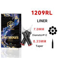 POSEIDON V5 20PCS Tattoo Needles Disposable Safty RL Tattoo Cartridge Needle Hot Sale Permanent Makeup Tattoo Needles. 