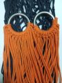 Hand made swing with ss rings on both sides for all people use(Dolna Kutir).