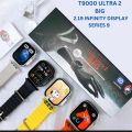 T900 ultra 2 Big Series 9 smart watch 2.19" infinite display with Gesture  control function wireless charging smart watch T900 ultra Smart watch serious 9 ultra T900 ultra smart watch. 