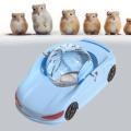 Hamster Running Ball Hamster Exercise Wheel Multiuse Hamster Toy Car Enjoyable  Sports Design Clear for Rat Small Animals Ferret. 
